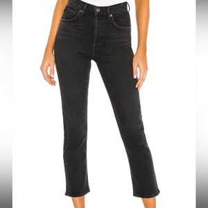 Agolde Riley Jeans- Black Pepper